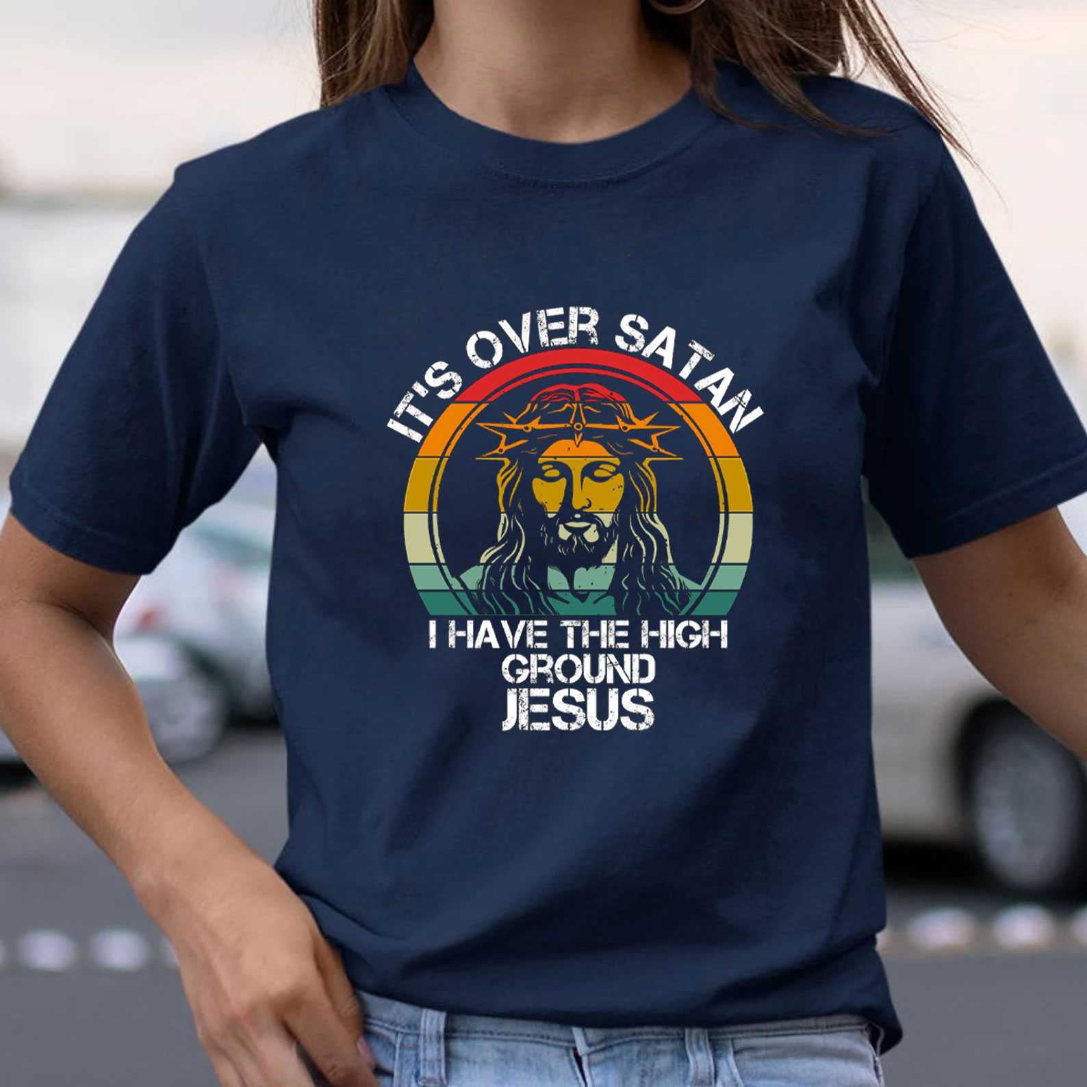 It Is Over Satan Christian T-Shirt