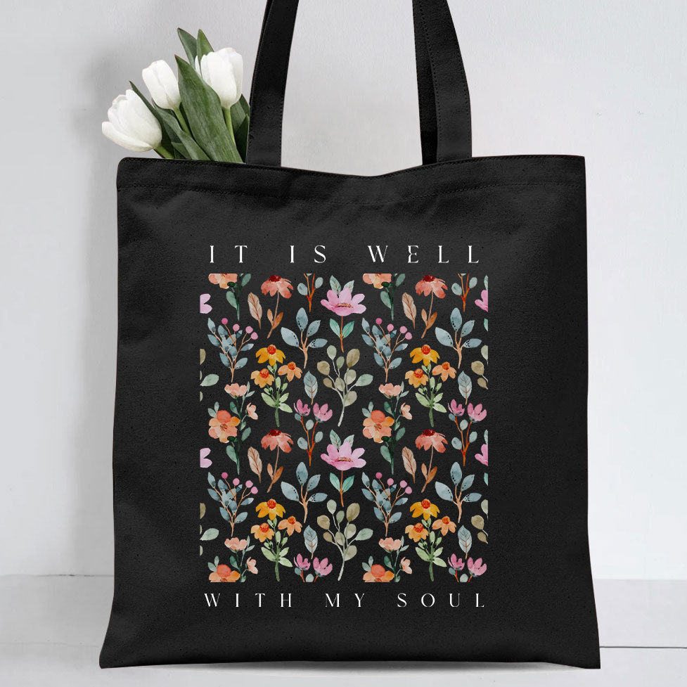 It Is Well With My Soul Christian Tote Bag