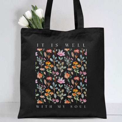 It Is Well With My Soul Christian Tote Bag