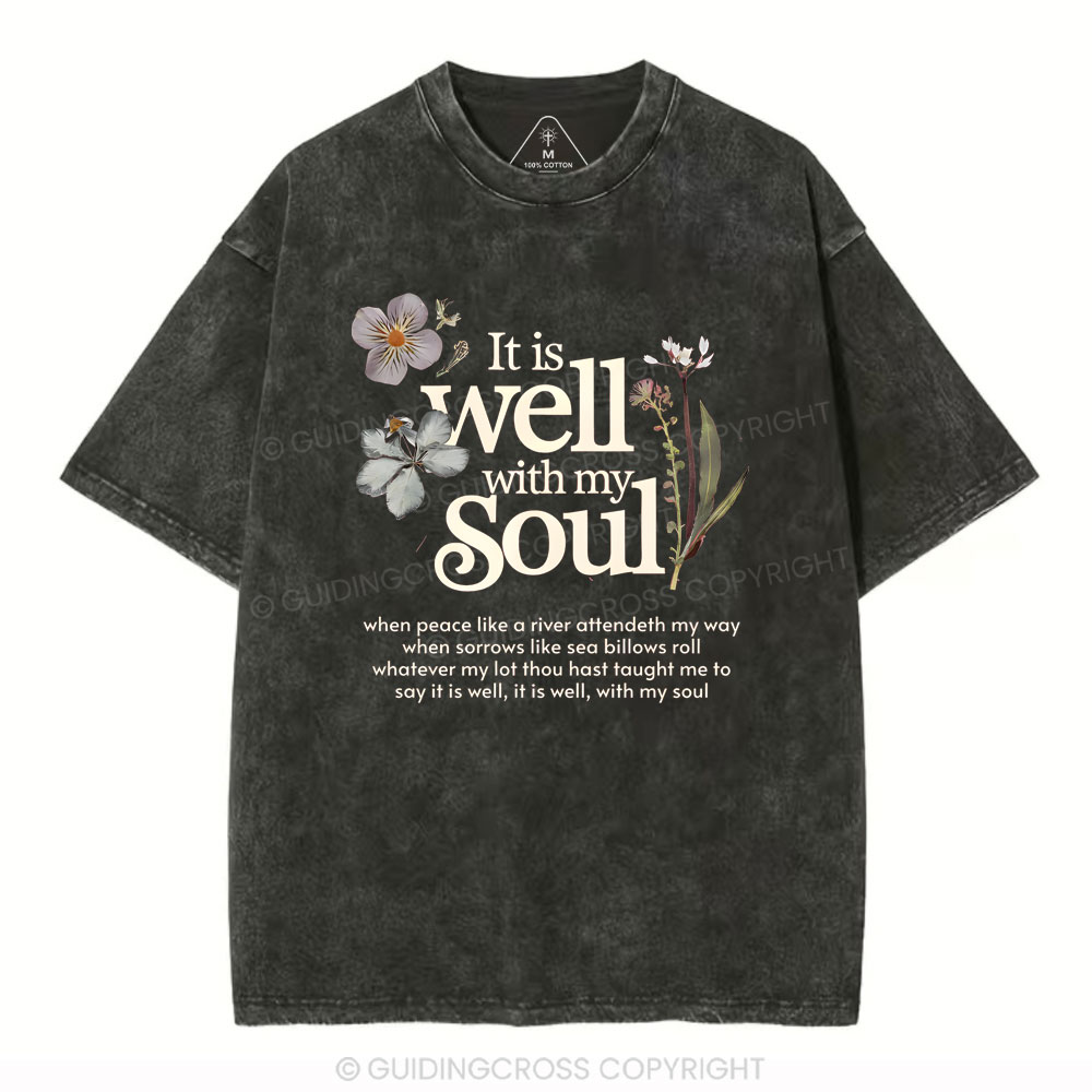 It is well with My Soul Christian Shirt It is well with My Soul Christian Shirt