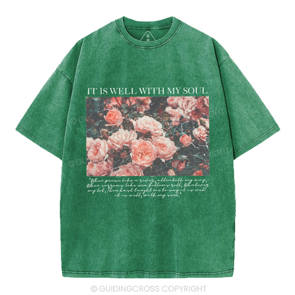 New-Sample Christian Washed T-Shirt Sale - GuidingCross