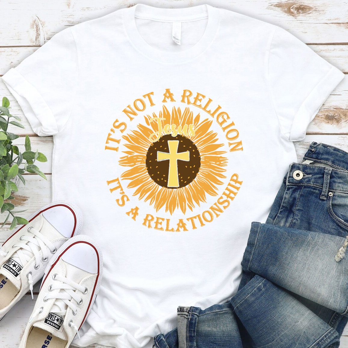 It Not A Religion Christian T-Shirt