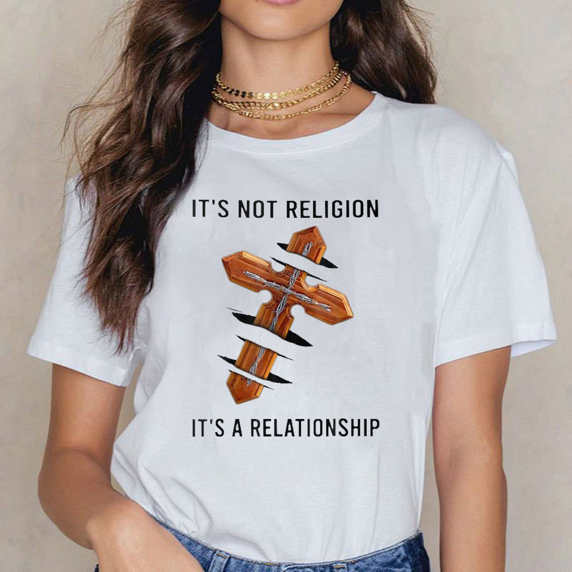 It Not A Religion Christian T-Shirt
