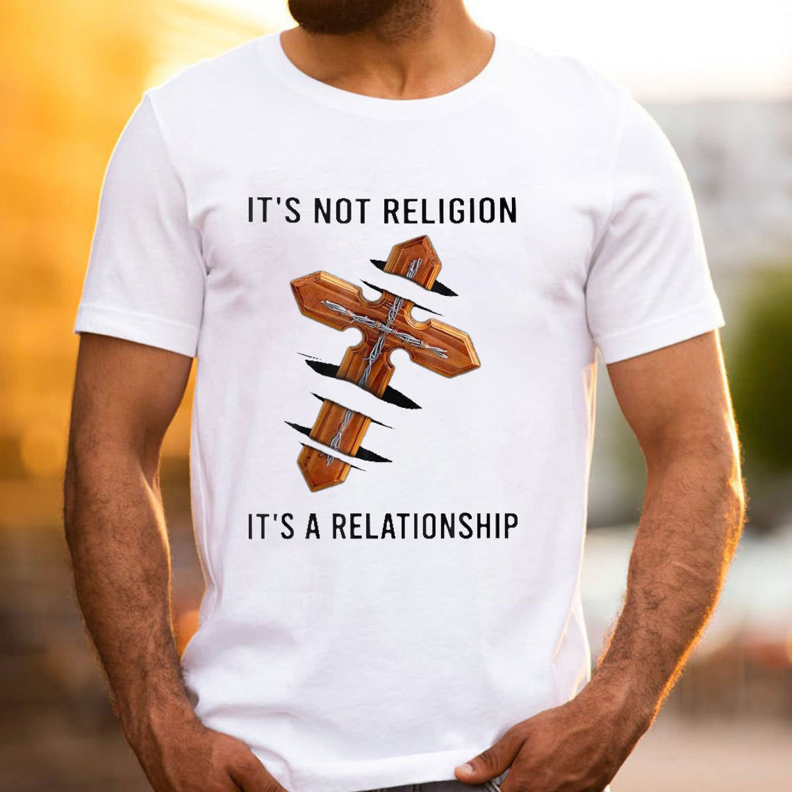 It Not A Religion Christian T-Shirt