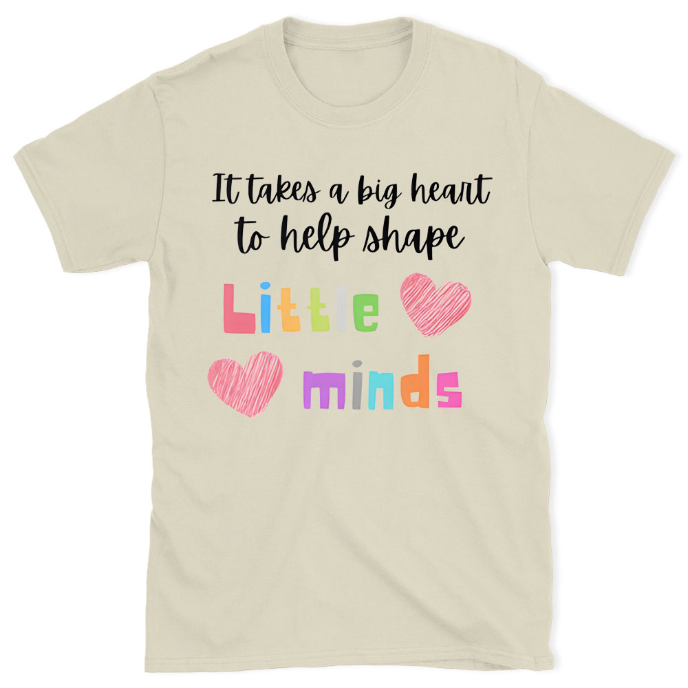 It Takes A Big Heart To Help  Ahape Christian T-Shirt