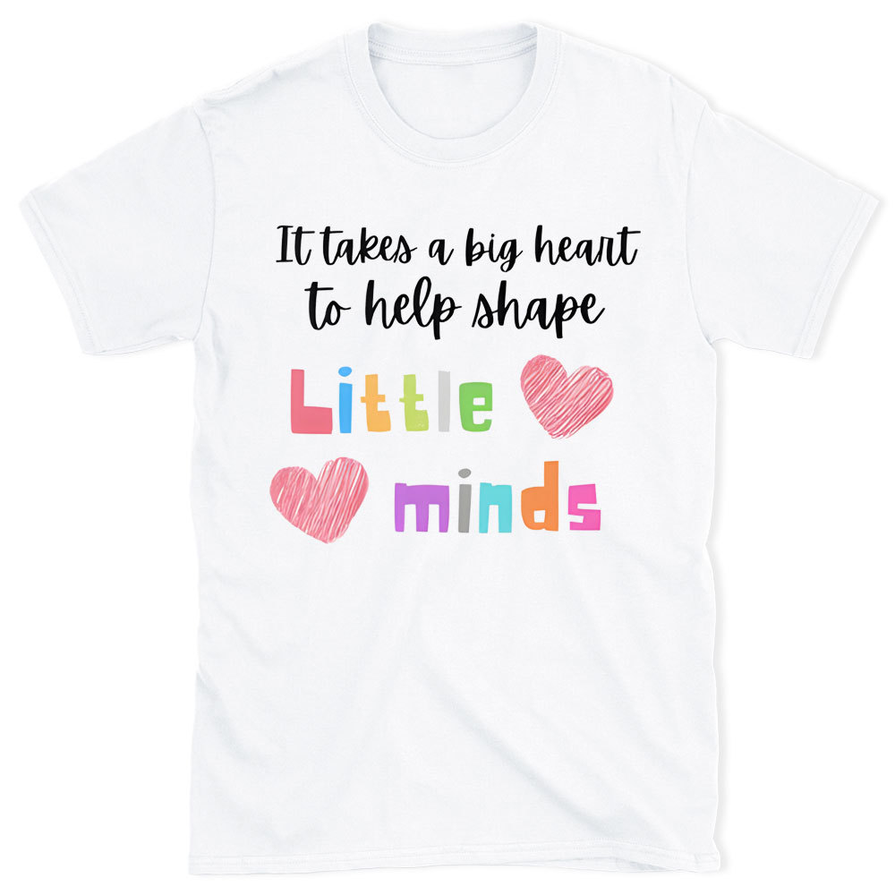 It Takes A Big Heart To Help  Ahape Christian T-Shirt