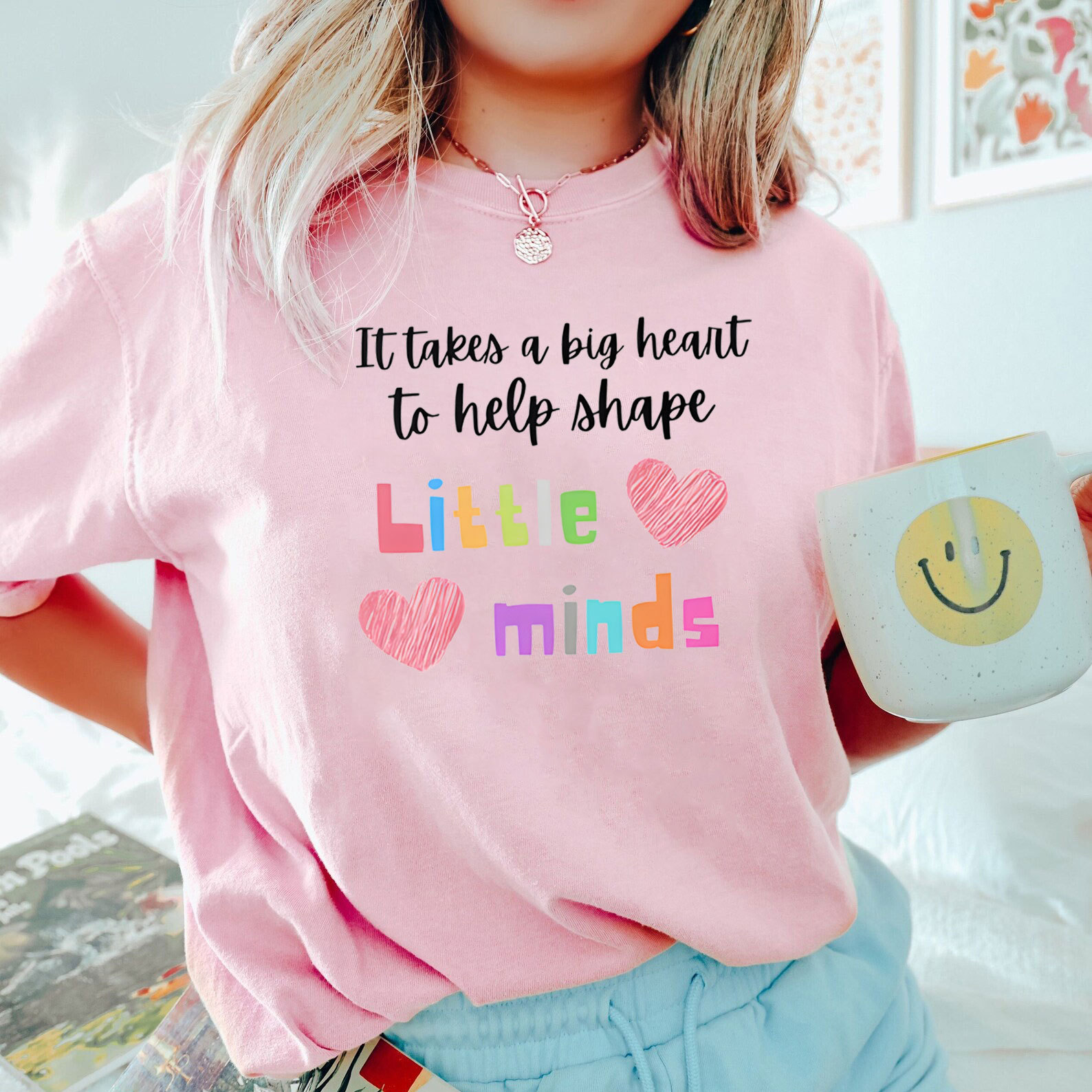 It Takes A Big Heart To Help  Ahape Christian T-Shirt