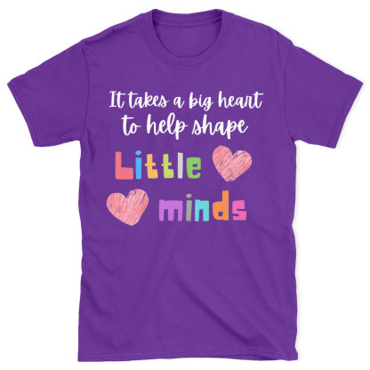 It Takes A Big Heart To Help  Ahape Christian T-Shirt
