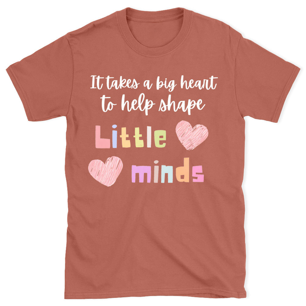 It Takes A Big Heart To Help  Ahape Christian T-Shirt