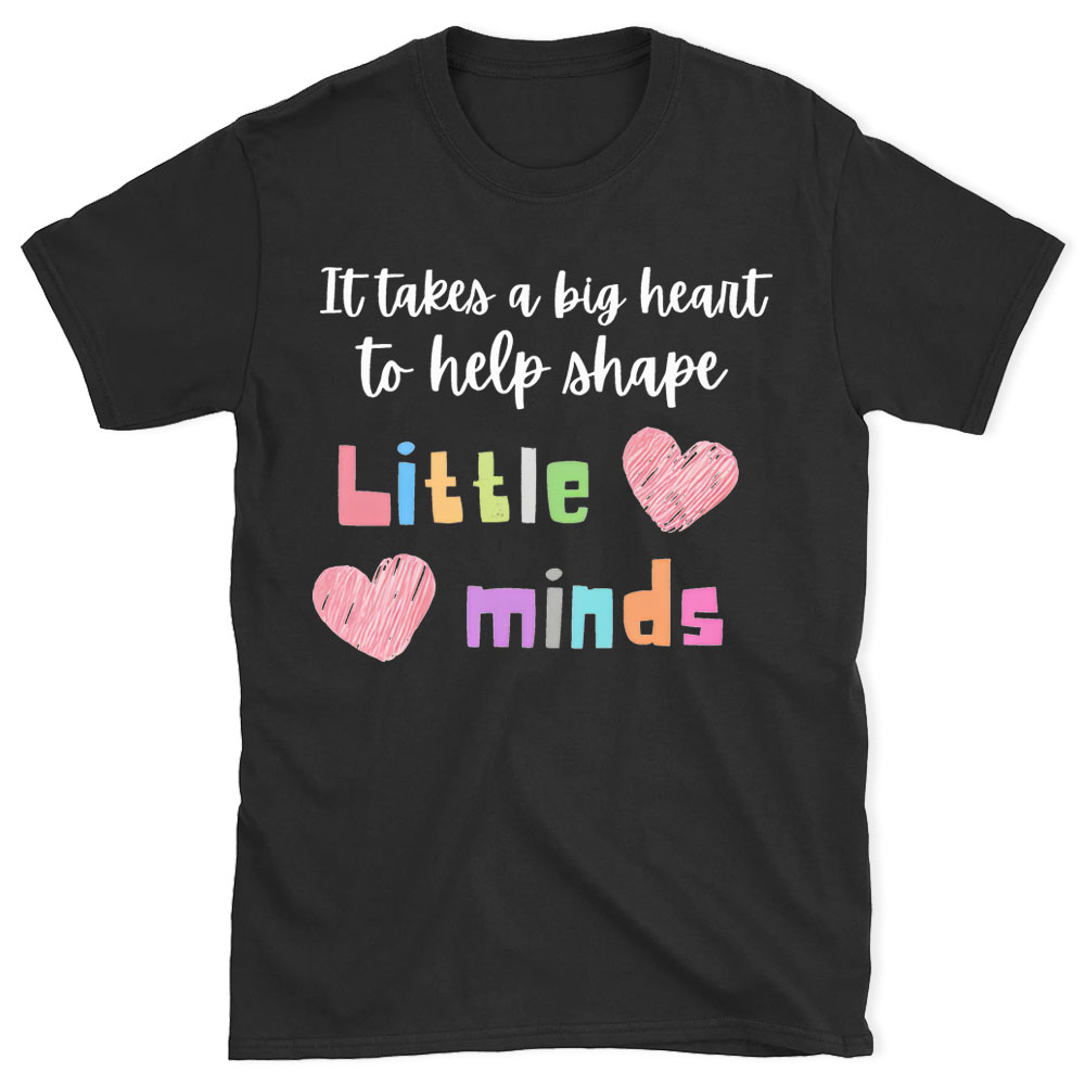 It Takes A Big Heart To Help  Ahape Christian T-Shirt