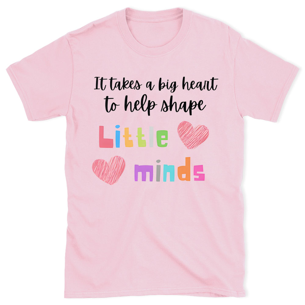 It Takes A Big Heart To Help  Ahape Christian T-Shirt