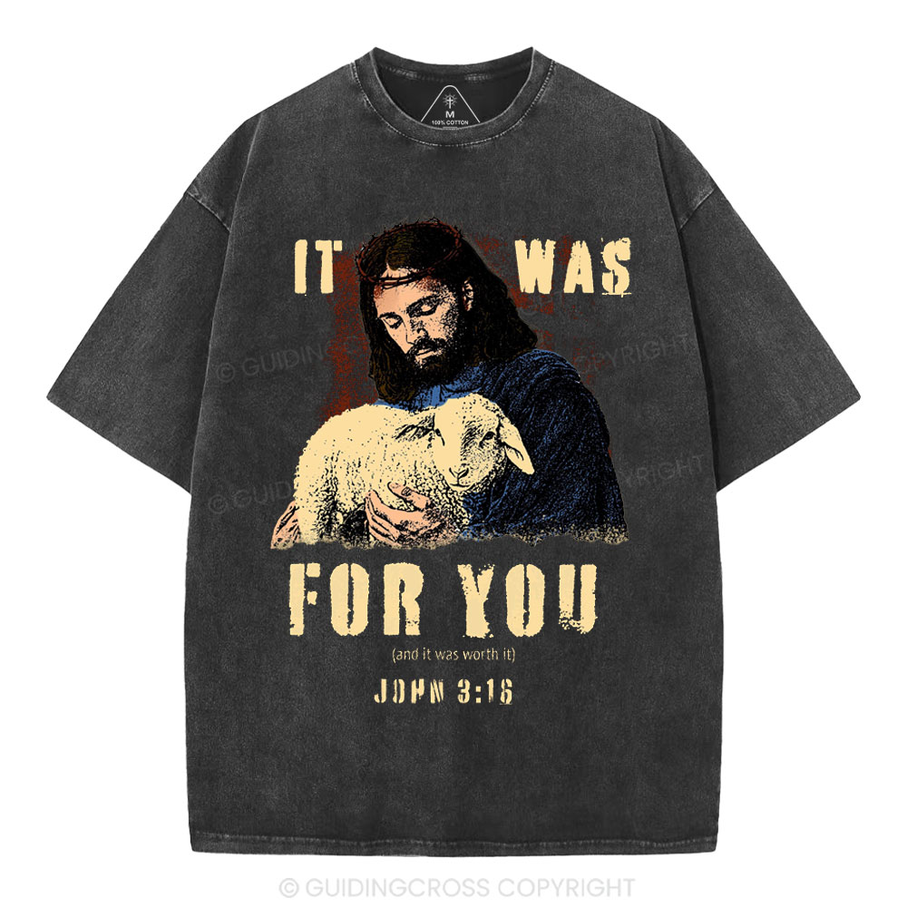 New-Sample Christian Washed T-Shirt Sale - GuidingCross