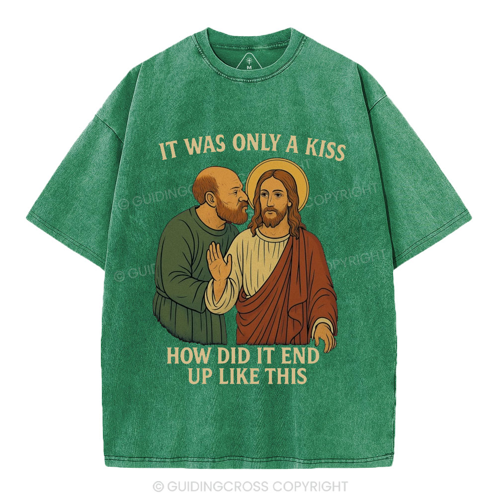 New-Sample Christian Washed T-Shirt Sale - GuidingCross
