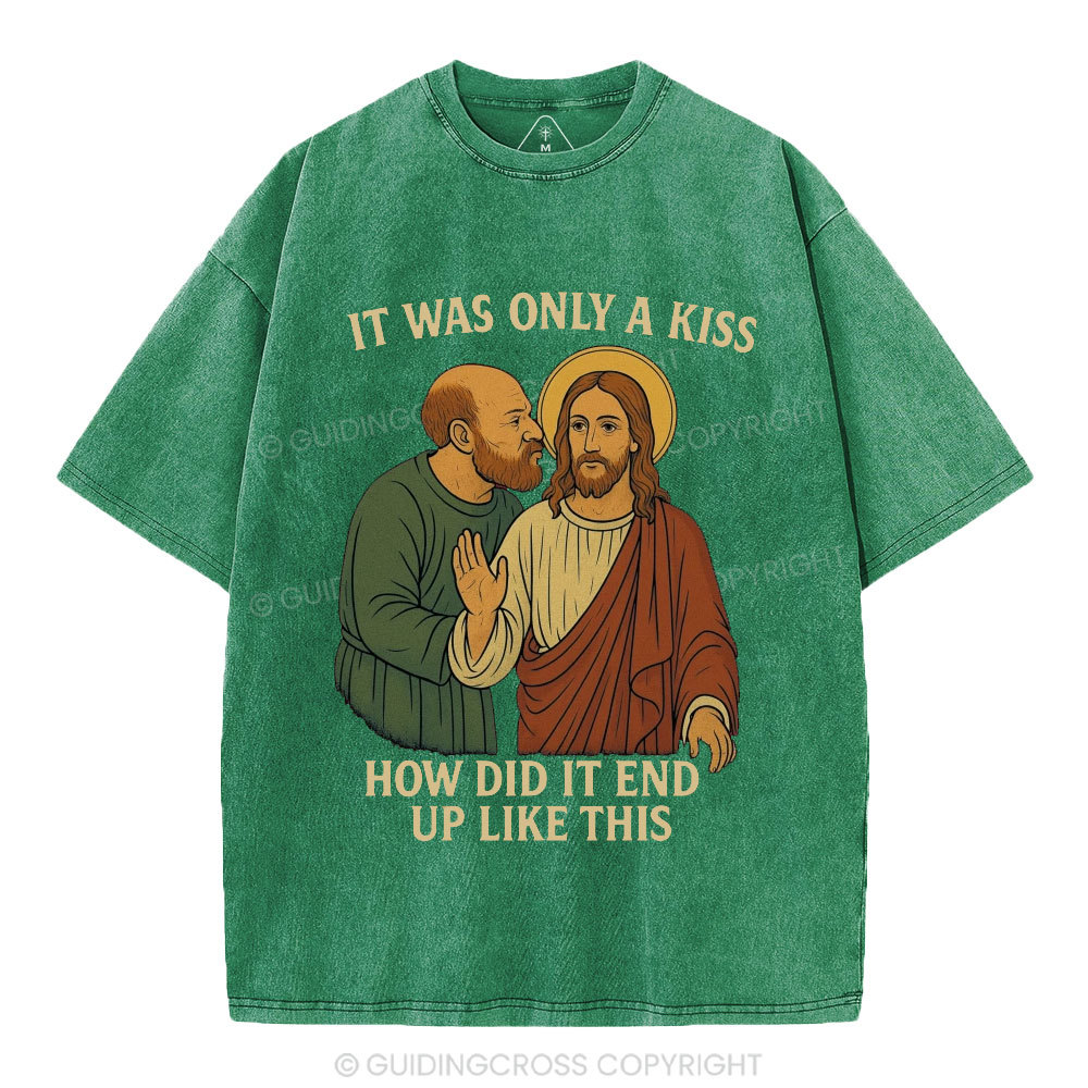 New-Sample Christian Washed T-Shirt Sale - GuidingCross