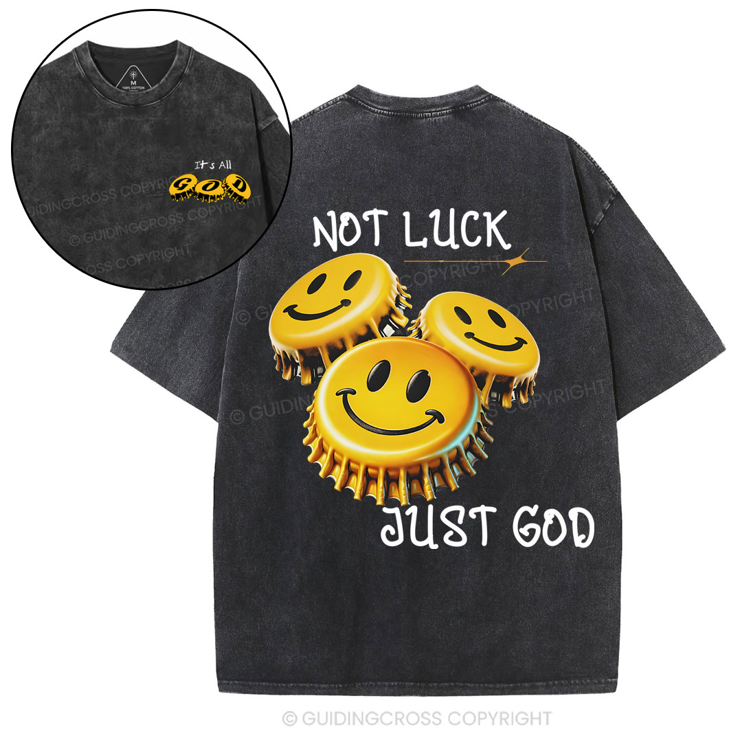 It's All God Chirstian Washed T-Shirt