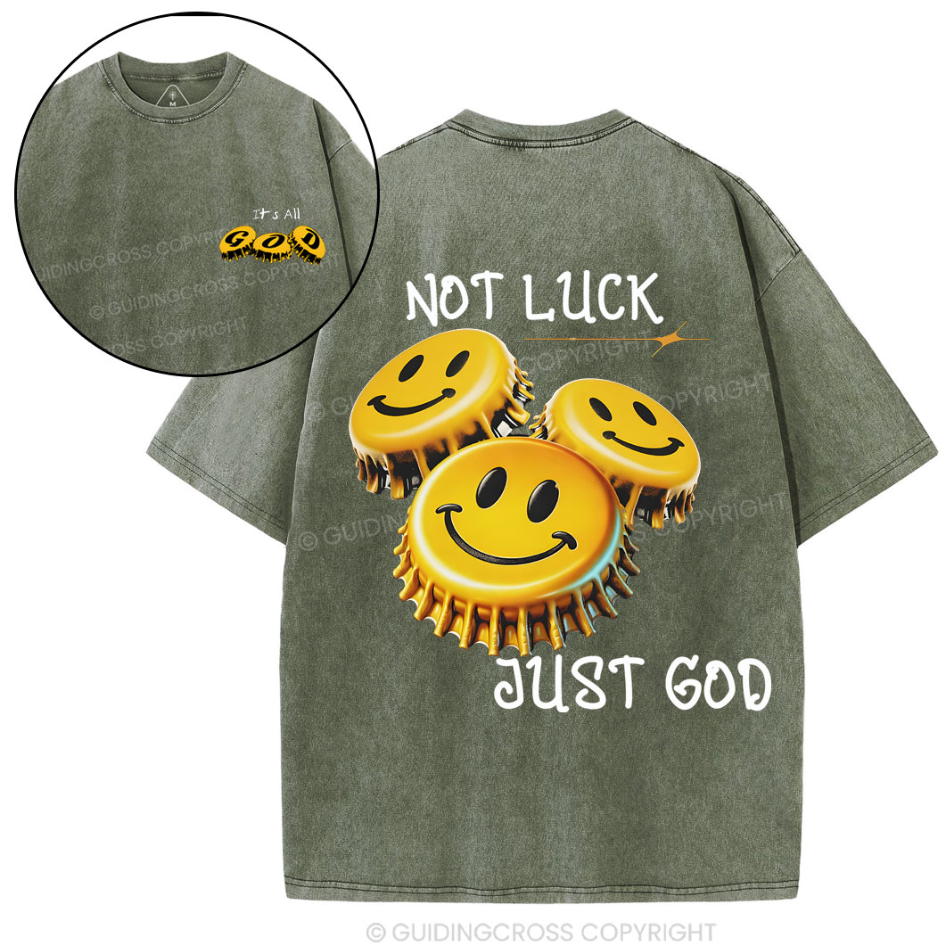 It's All God Chirstian Washed T-Shirt