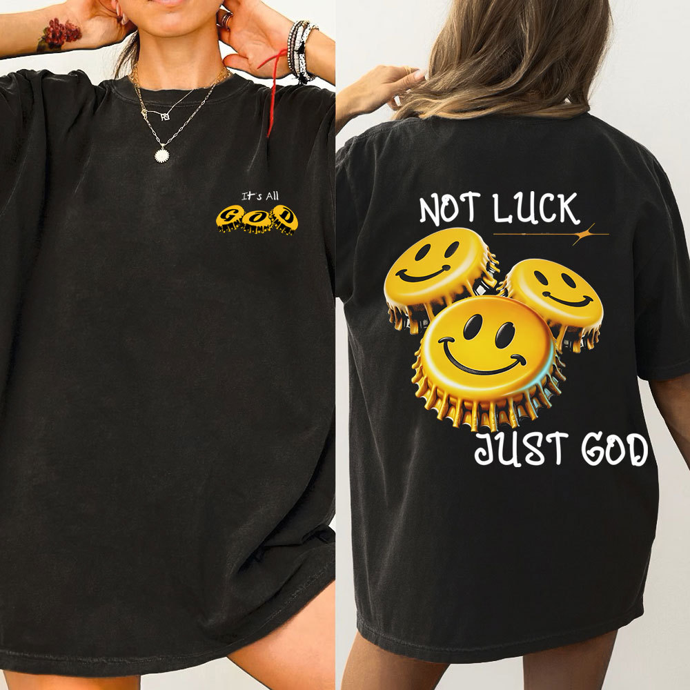 It's All God Chirstian Washed T-Shirt