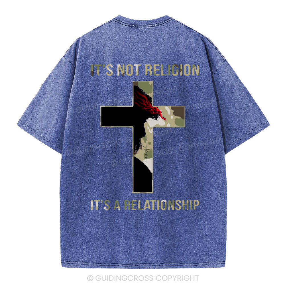 Know Jesus Know Peace Christian Washed T-Shirt Sale - GuidingCross