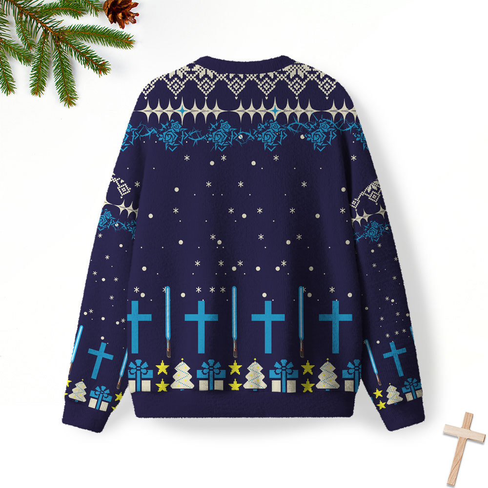 It's Over Satan I Have The High Ground Christian Lightweight Sweater