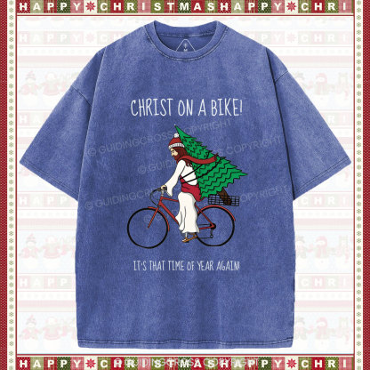 It's That Time Of Year Again Christian Washed T-Shirt