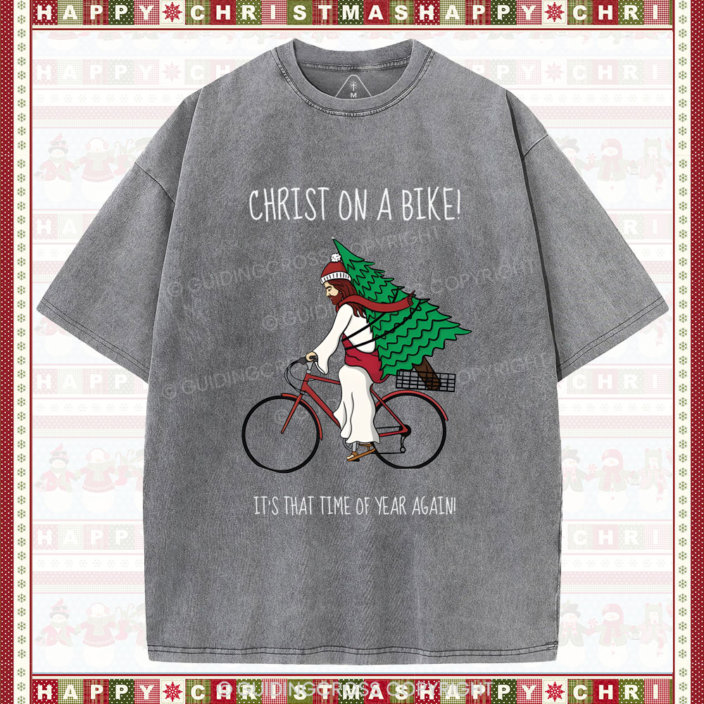 It's That Time Of Year Again Christian Washed T-Shirt