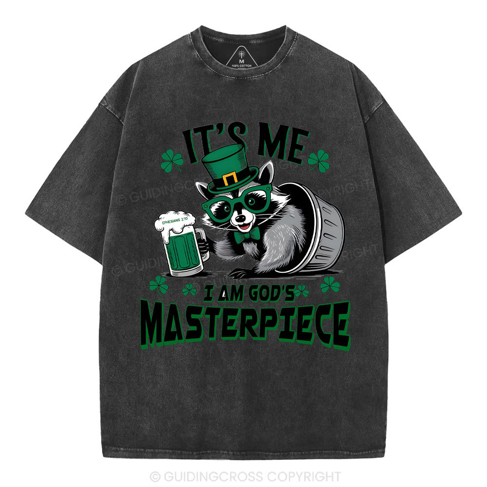 It's me I'm God's Masterpiece Christian Washed T-Shirt