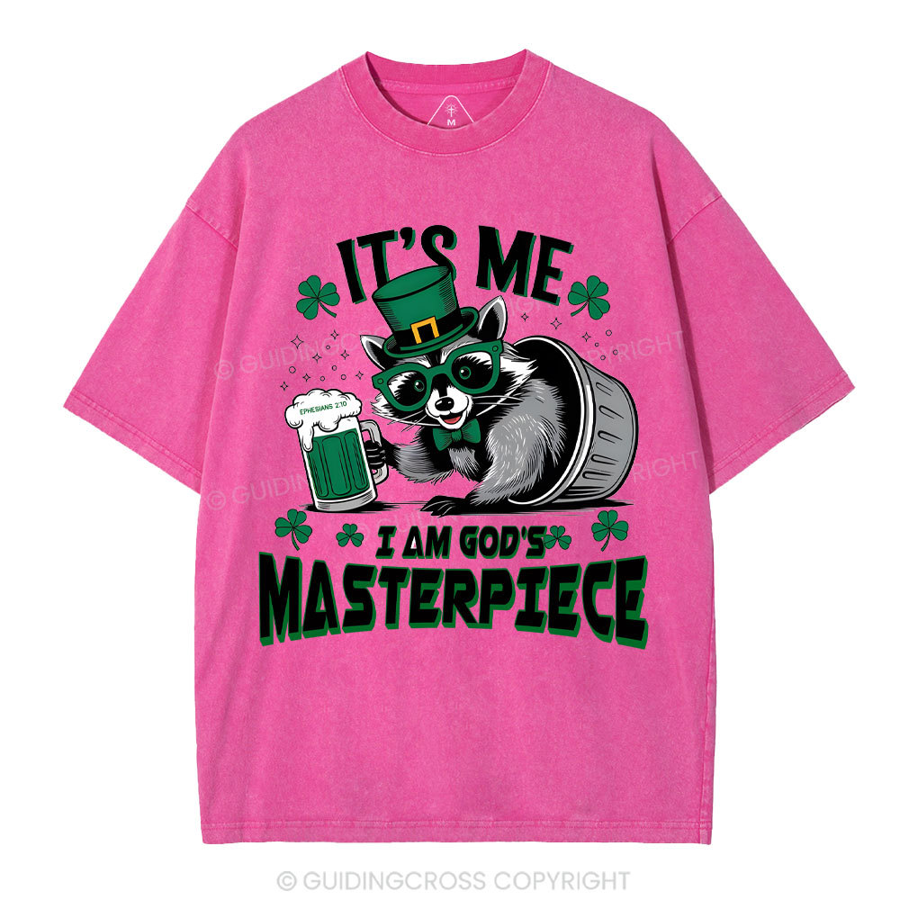 It's me I'm God's Masterpiece Christian Washed T-Shirt
