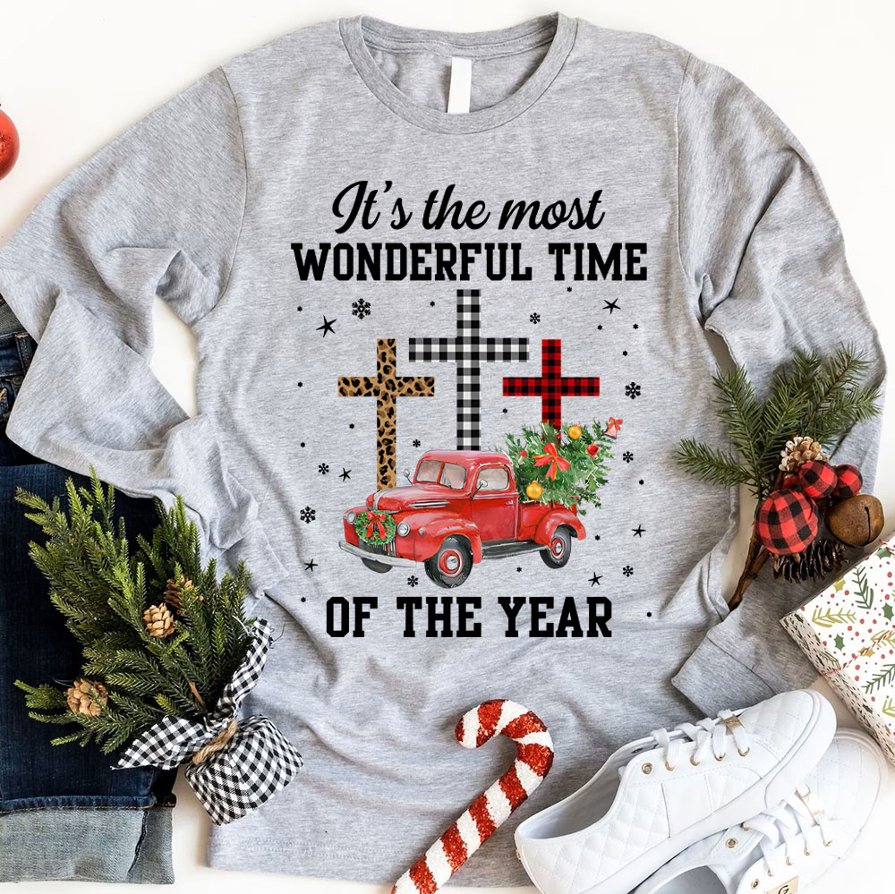 It's The Most Wonderful Time Of The Year Christmas Long Sleeve T-Shirt