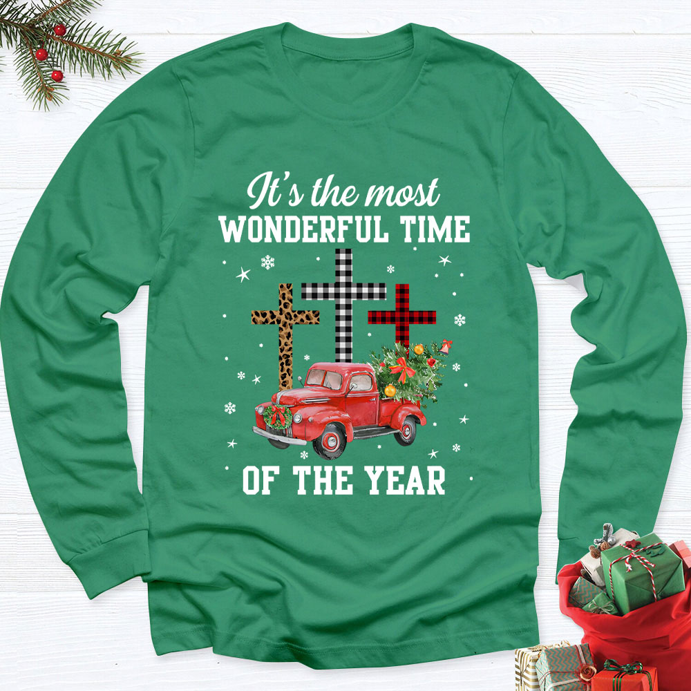 It's The Most Wonderful Time Of The Year Christmas Long Sleeve T-Shirt