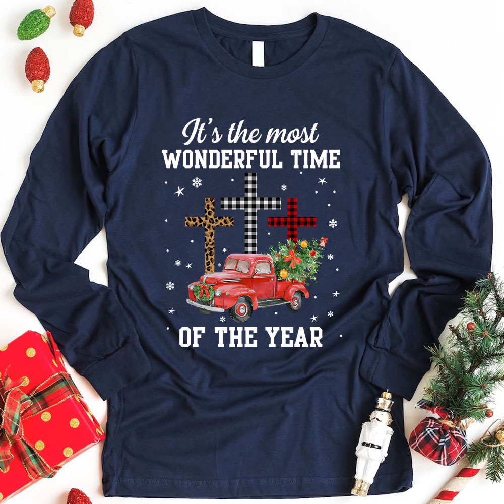 It's The Most Wonderful Time Of The Year Christmas Long Sleeve T-Shirt