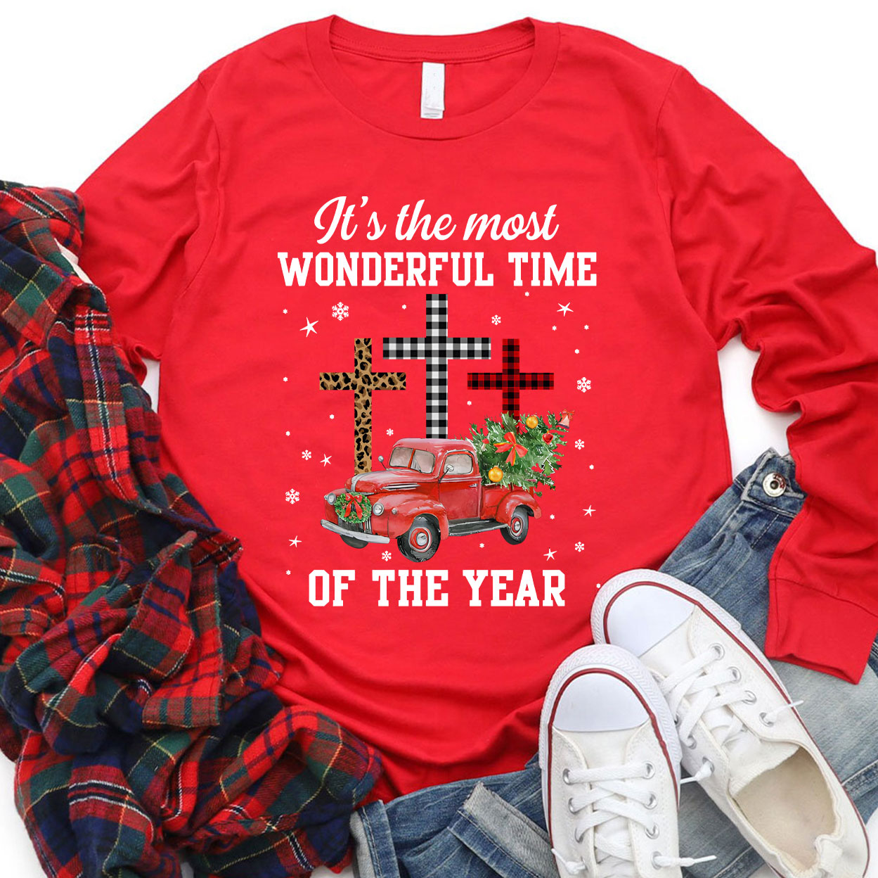 It's The Most Wonderful Time Of The Year Christmas Long Sleeve T-Shirt