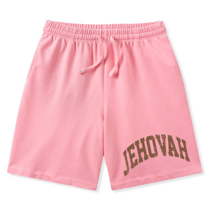 JEHOVAH Christian Washed Shorts