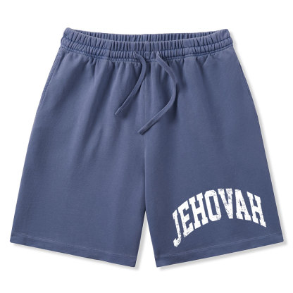 JEHOVAH Christian Washed Shorts