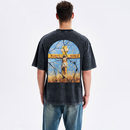 JESUS Christian-Washed-T-Shirt