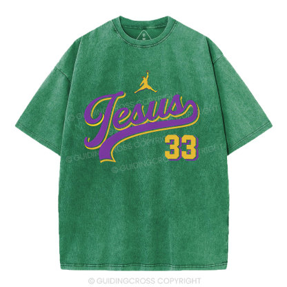 JESUS Christian Washed T-Shirt