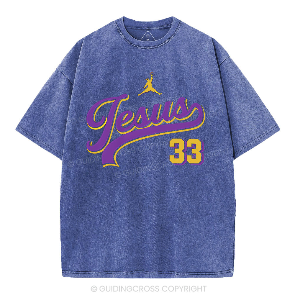 JESUS Christian Washed T-Shirt