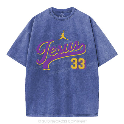JESUS Christian Washed T-Shirt