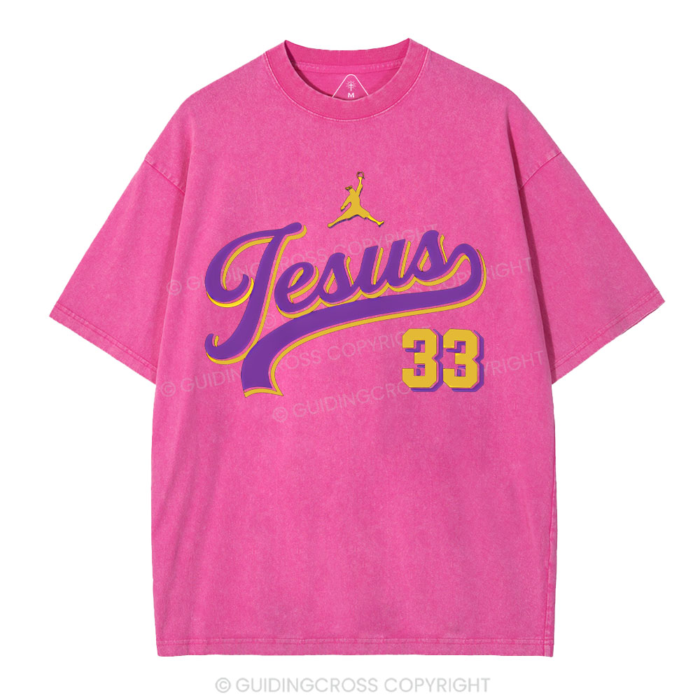 JESUS Christian Washed T-Shirt