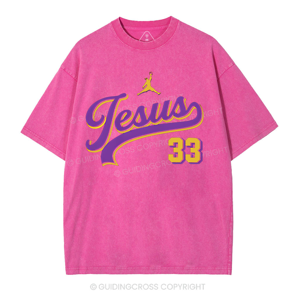 JESUS Christian Washed T-Shirt