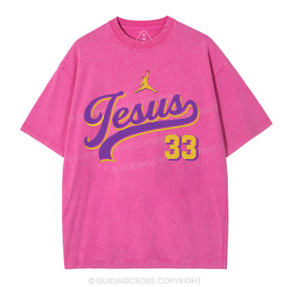 JESUS Christian Washed T-Shirt