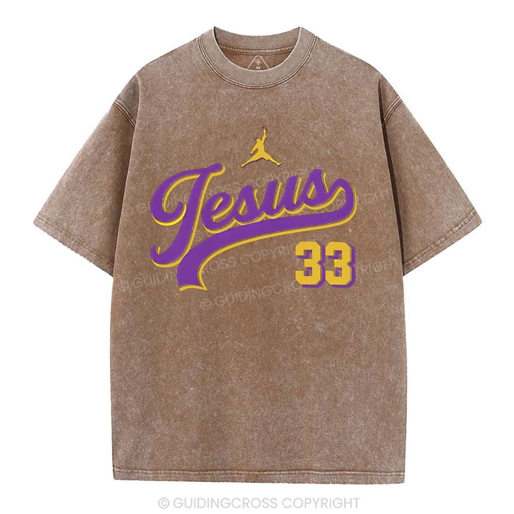 JESUS Christian Washed T-Shirt