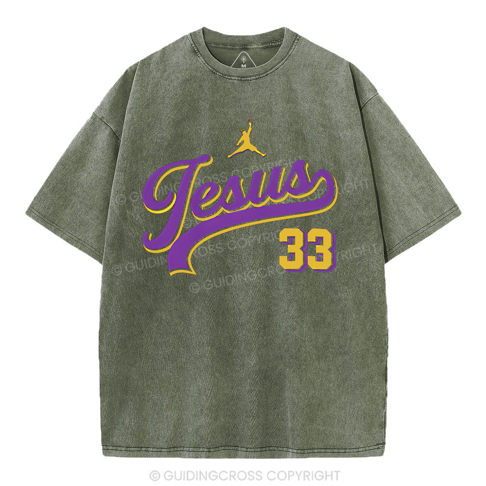 JESUS Christian Washed T-Shirt