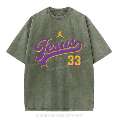 JESUS Christian Washed T-Shirt
