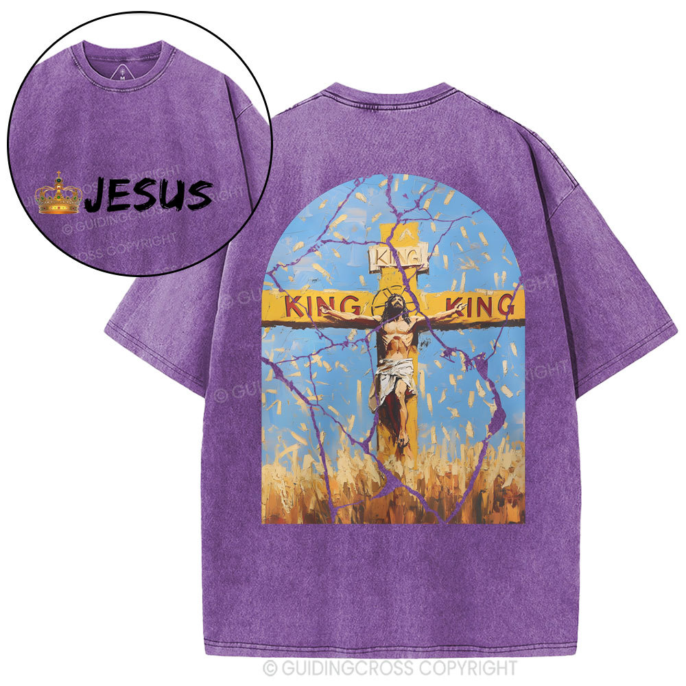 JESUS Christian-Washed-T-Shirt