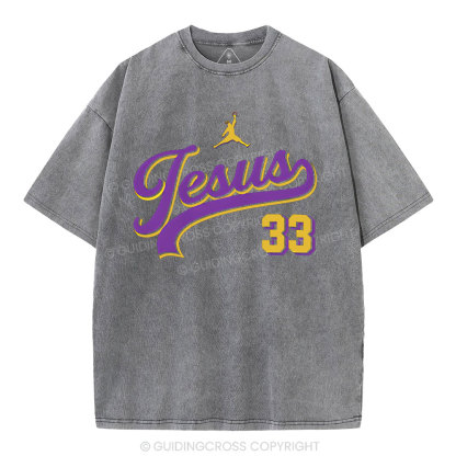 JESUS Christian Washed T-Shirt