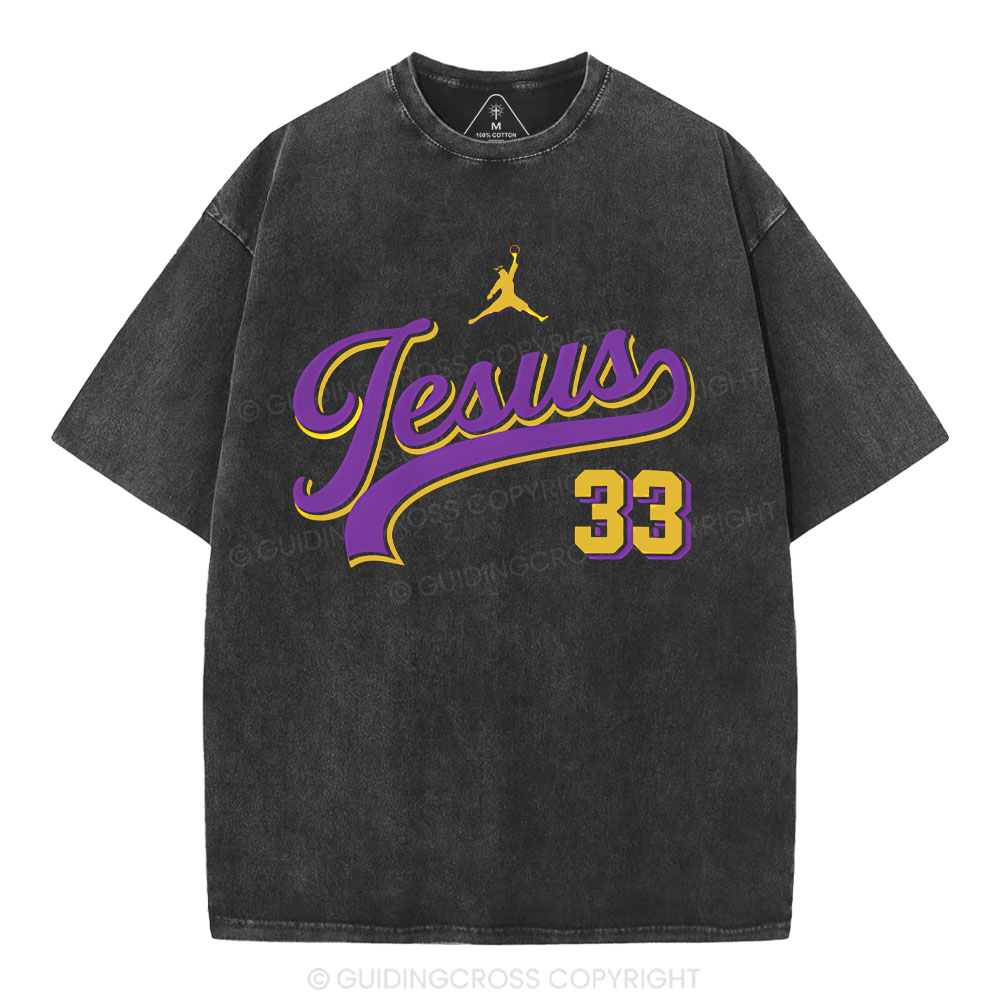 JESUS Christian Washed T-Shirt
