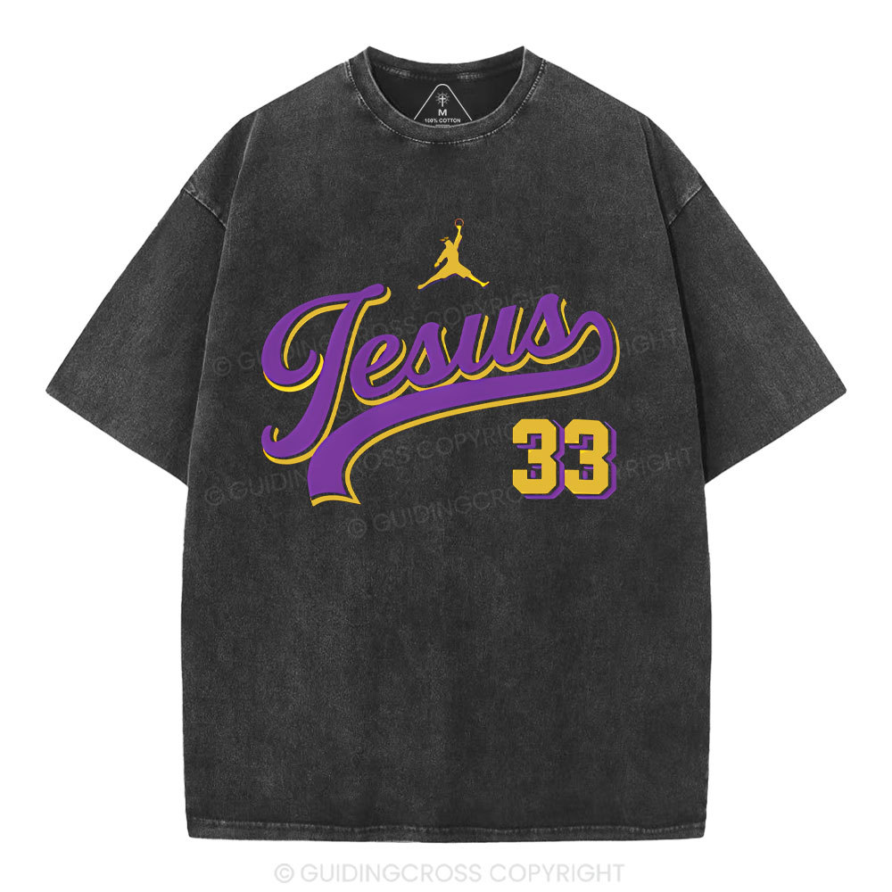 JESUS Christian Washed T-Shirt