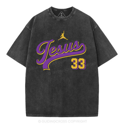 JESUS Christian Washed T-Shirt