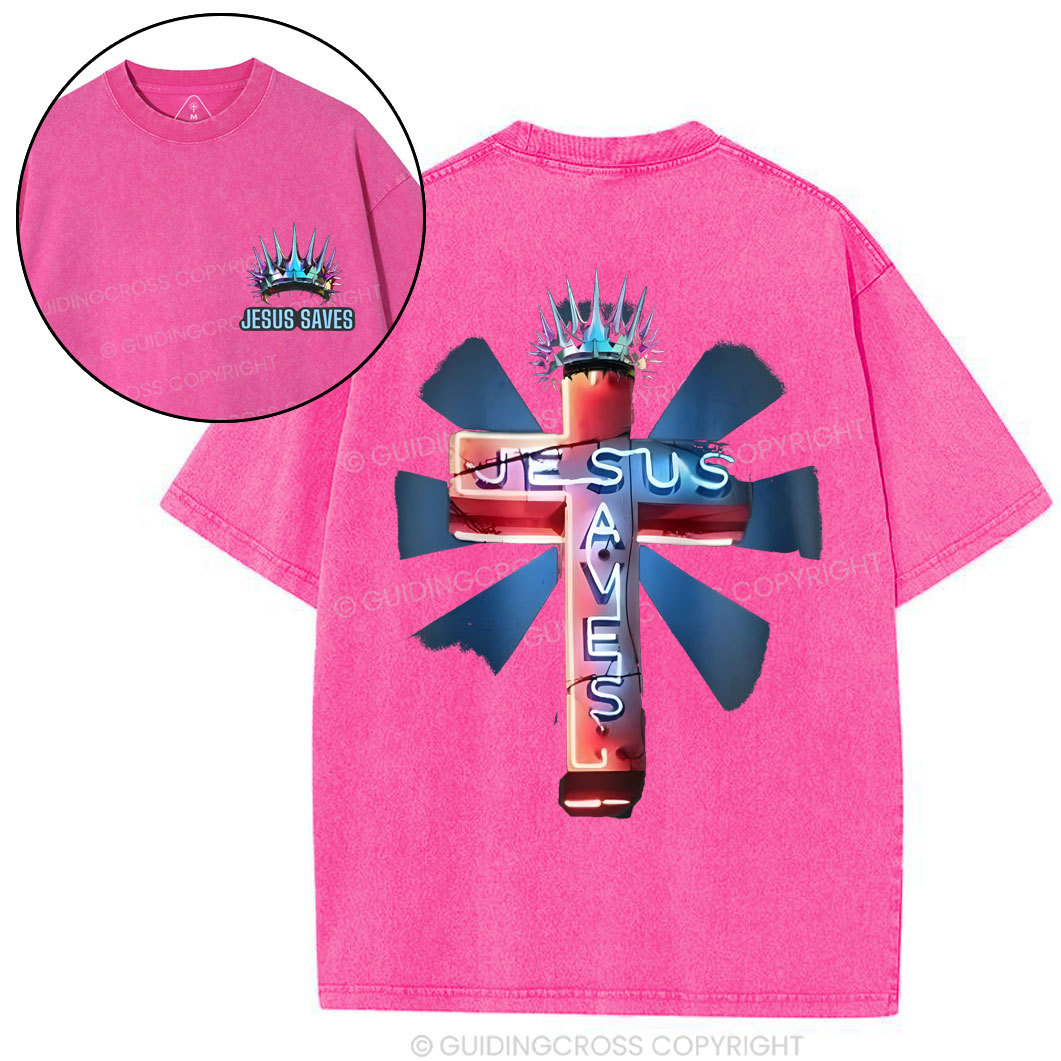 Double-Sided Vintage Washed Christian Sample T-Shirt Sale - GuidingCross