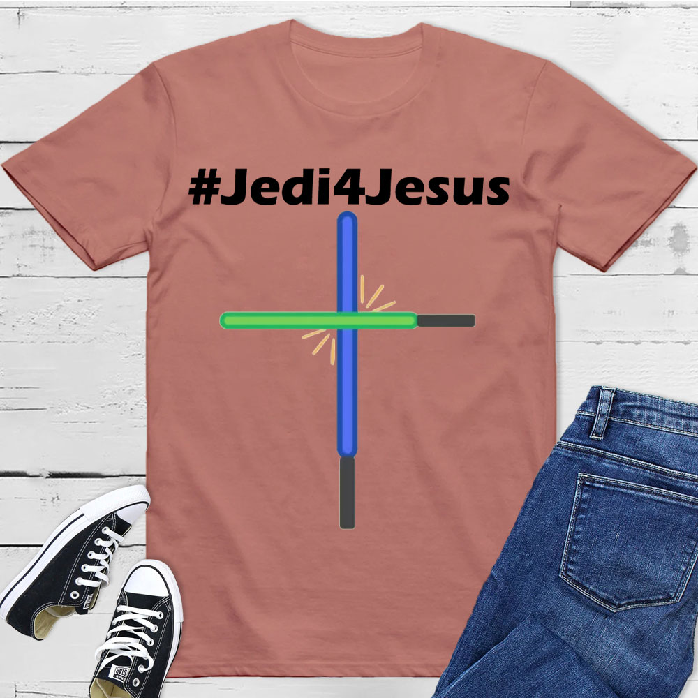 Jedi For Jesus Christian T shirt